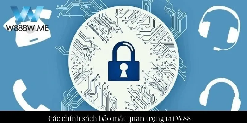 Các chính sách bảo mật quan trọng tại W88