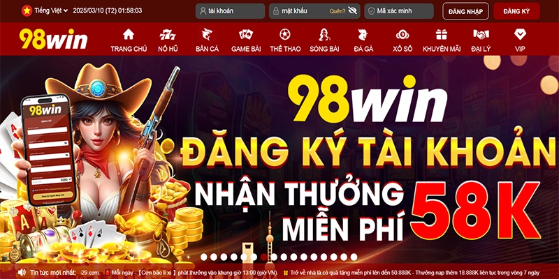 Tại sao nên chọn nhà cái 98win